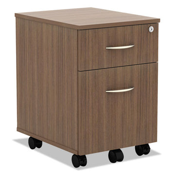 Alera® Alera Valencia Series Mobile Pedestal, Left-right, 2-drawers: Box-file, Legal-letter, Medium Cherry, 15.88" X 19.13" X 22.88" freeshipping - TVN Wholesale